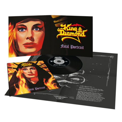 Fatal Portrait (Ltd. Vinyl Replica Digi CD) by King Diamond - CD - shop now at King Diamond store