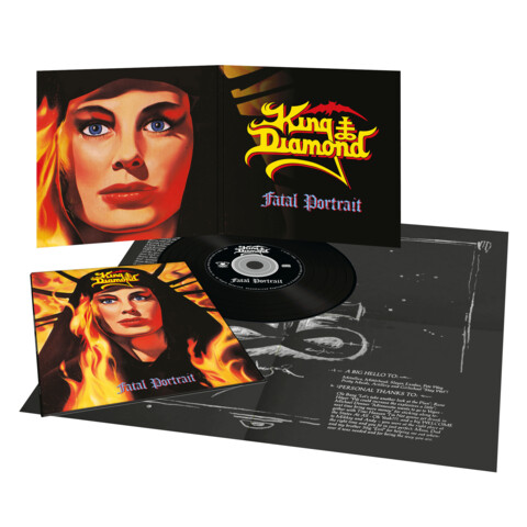 Fatal Portrait (Ltd. Vinyl Replica Digi CD) by King Diamond - CD - shop now at King Diamond store
