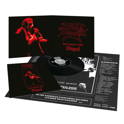 Abigail In Concert 1987 (Vinyl Replica Digi CD) by King Diamond - CD - shop now at King Diamond store