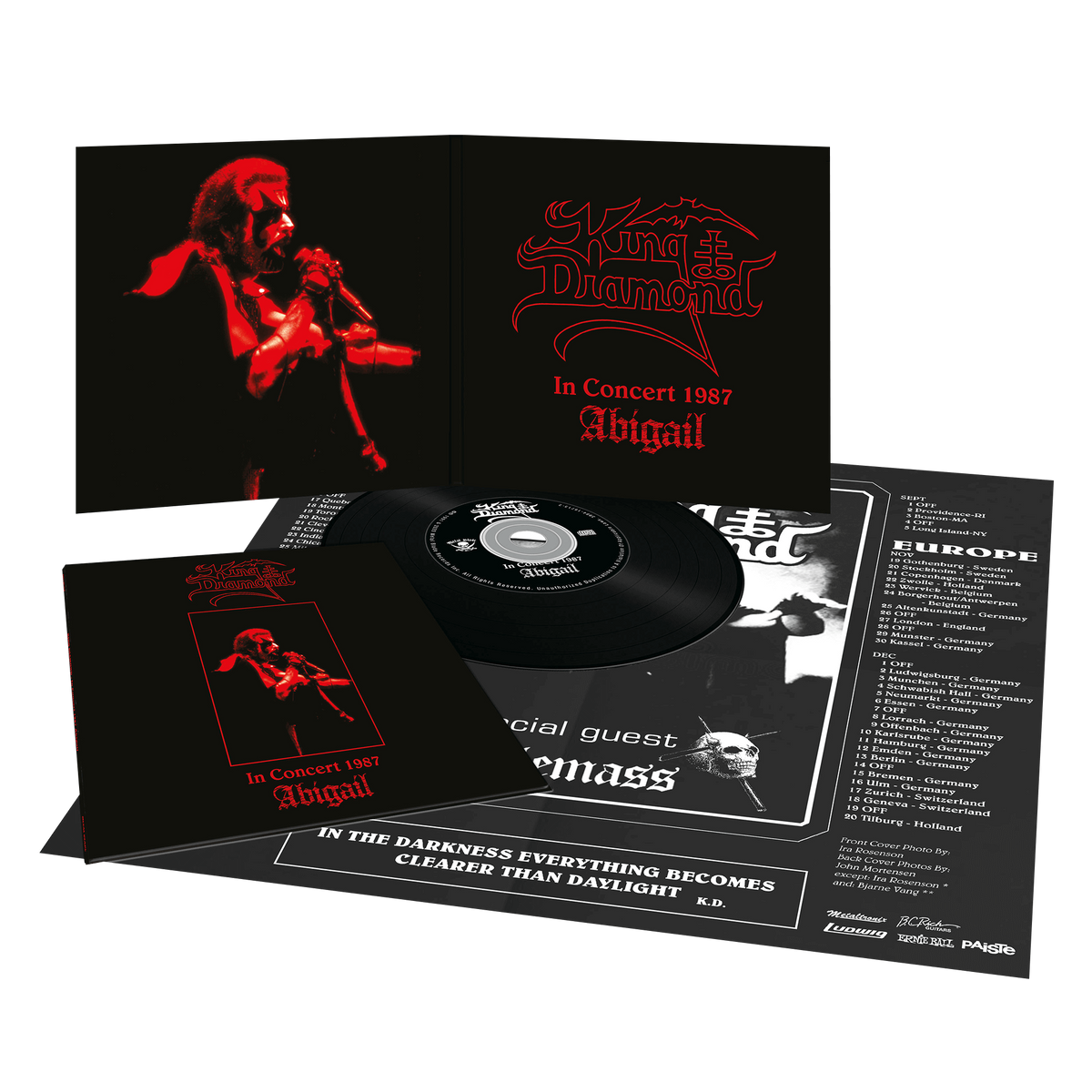 Abigail In Concert 1987 (Vinyl Replica Digi CD) - King Diamond