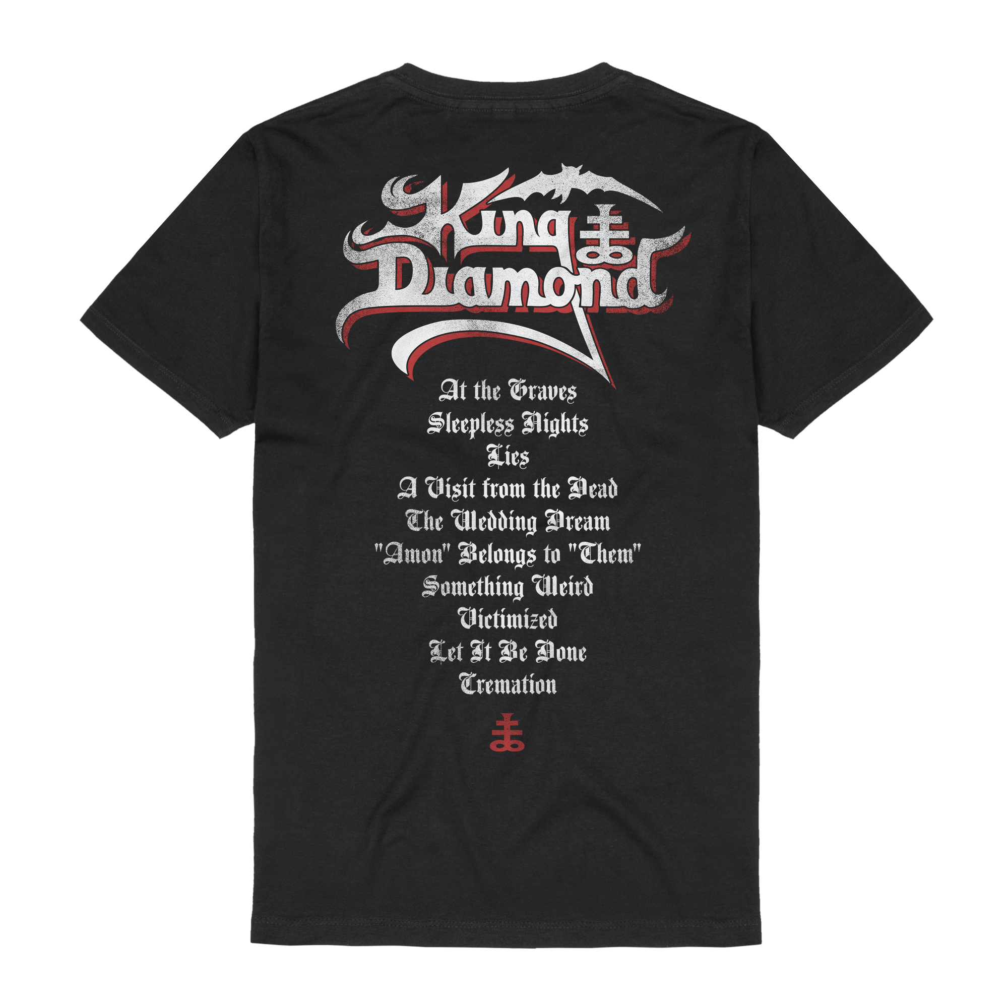 King Diamond Conspiracy Tracklist T-Shirt 367391