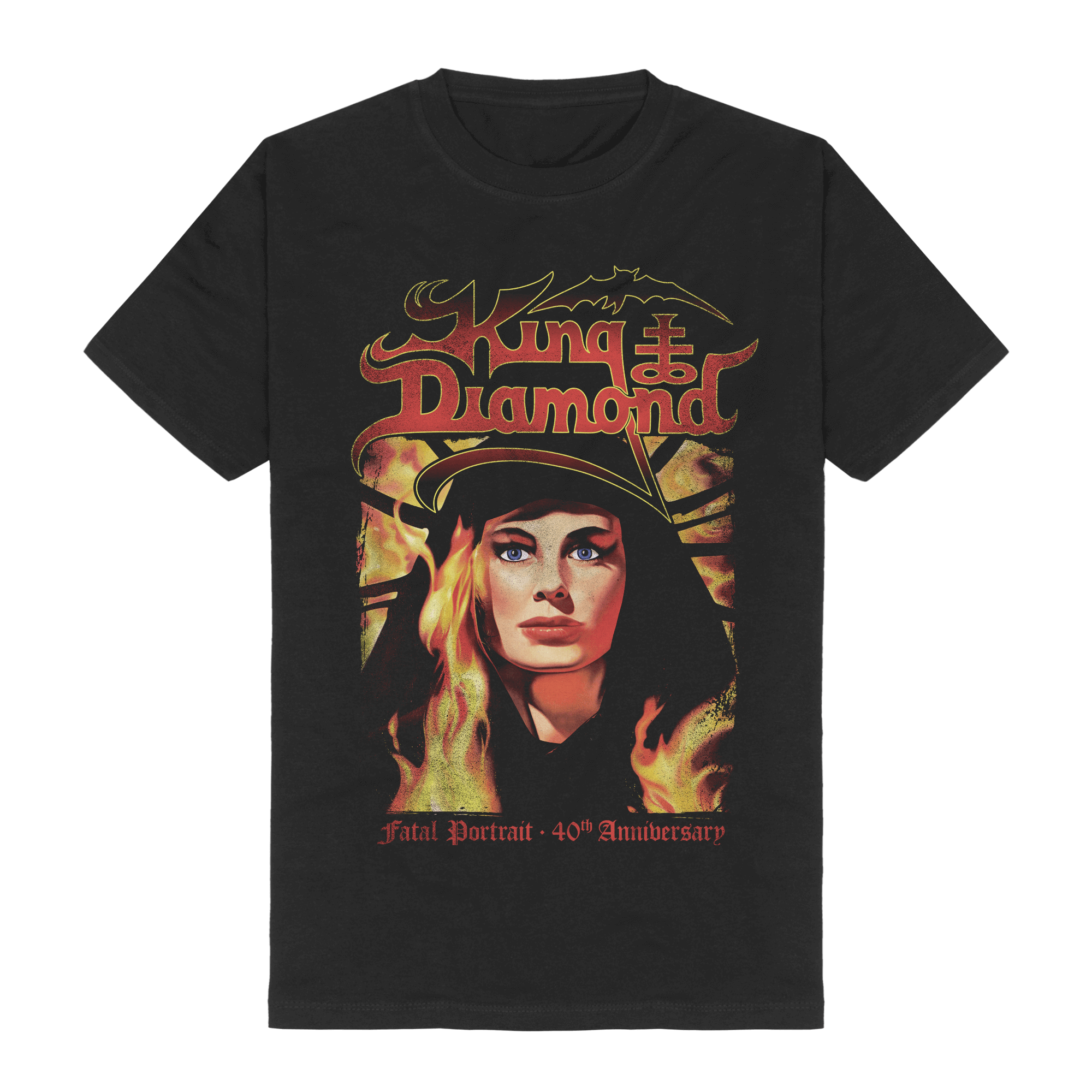 King Diamond Fatal Portrait 40th Anniversary Tracklist T-Shirts 435245