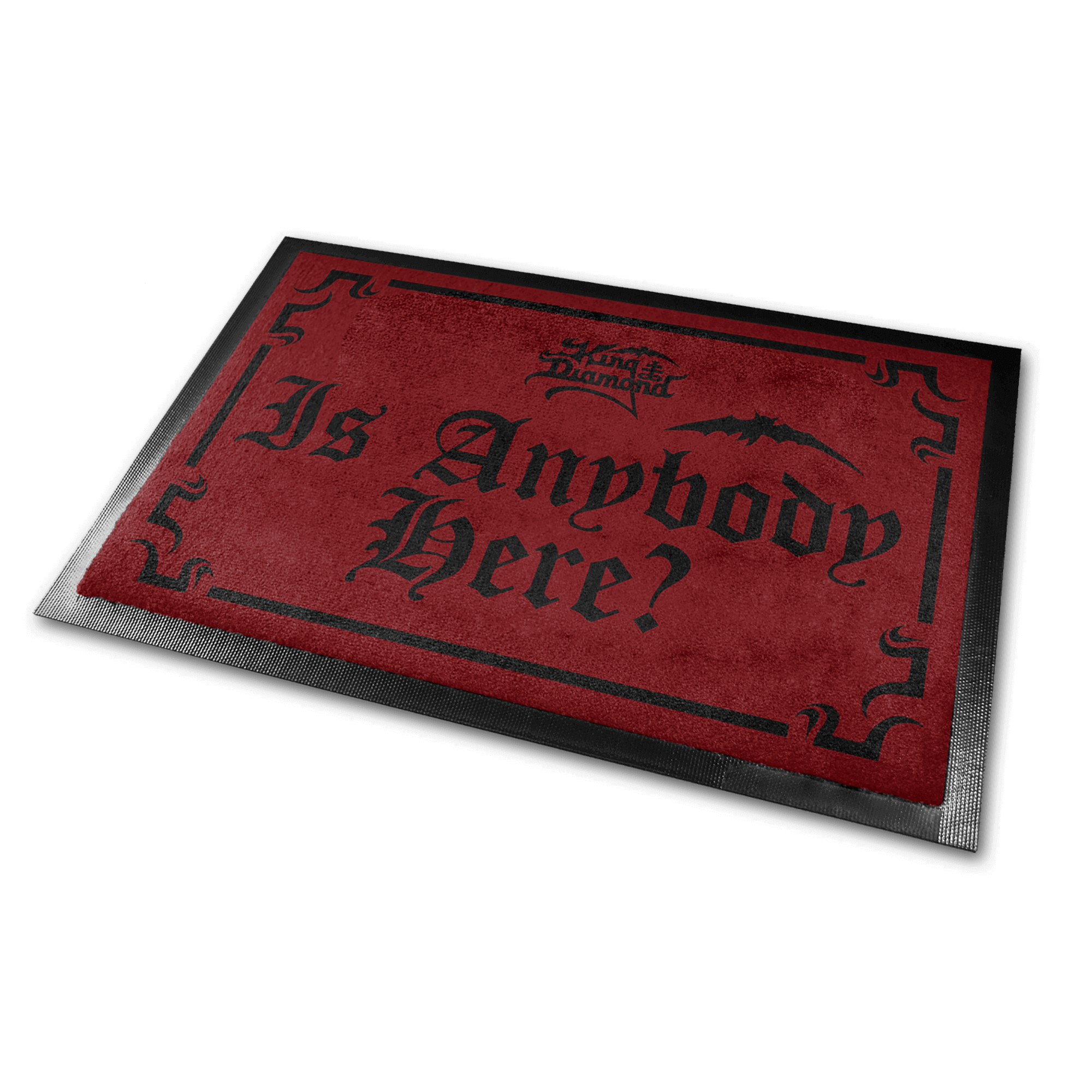 King Diamond Is Anybody Here? Fußmatte 128536